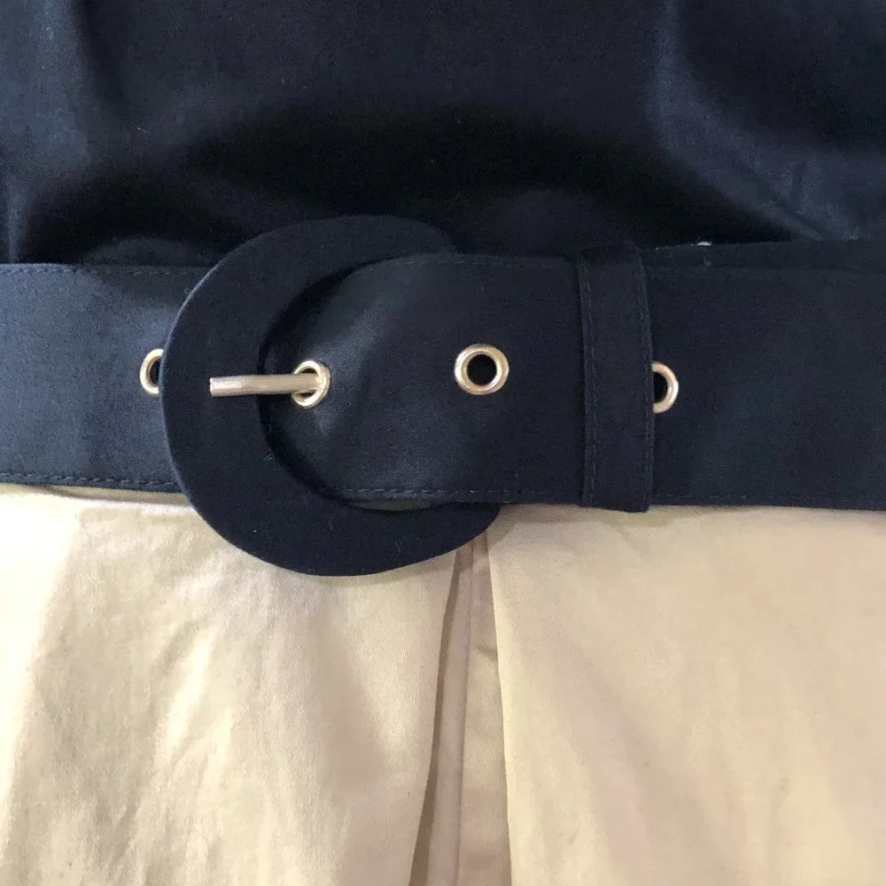 NWT. Banana Republic Cotton A-Line Dress - Picture 8 of 11